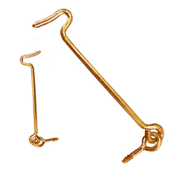 Brass Gate Hooks