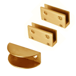 Brass Glass Brackets